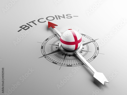 England  Bitcoin Concept