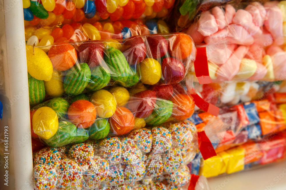 Fototapeta premium Jelly and Candy's group