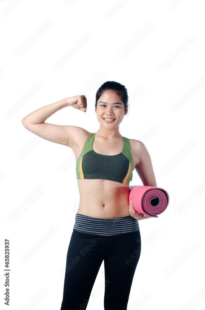 Young and Healthty Woman Love Working Out Young and Healthty Woman Love Working Out