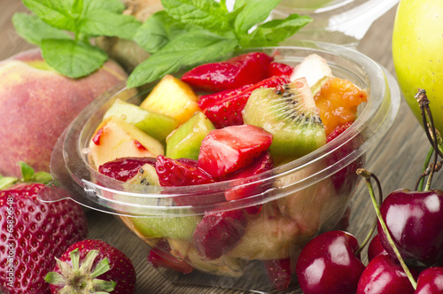 Mix of fresh fruit ready take away