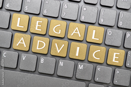 Legal advice on keyboard