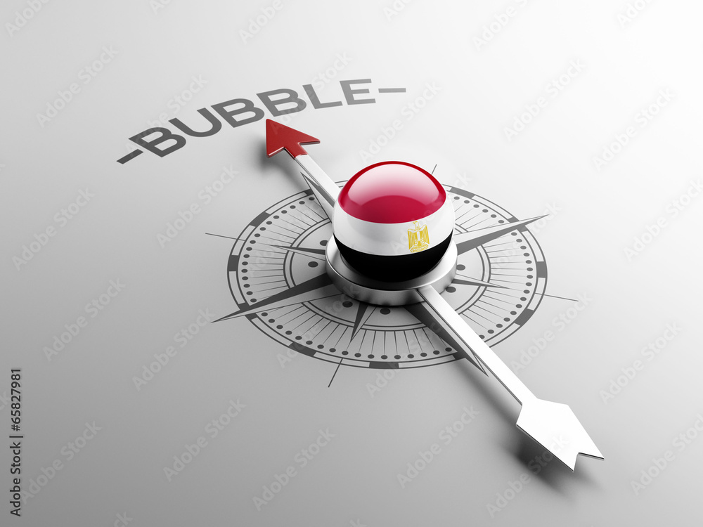 Fototapeta premium Egypt Bubble Concept