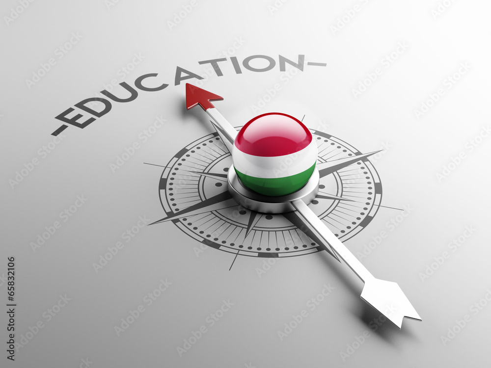 Fototapeta premium Hungary Education Concept