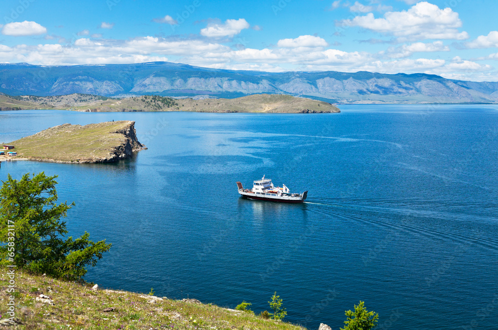 Summer travel on Lake Baikal