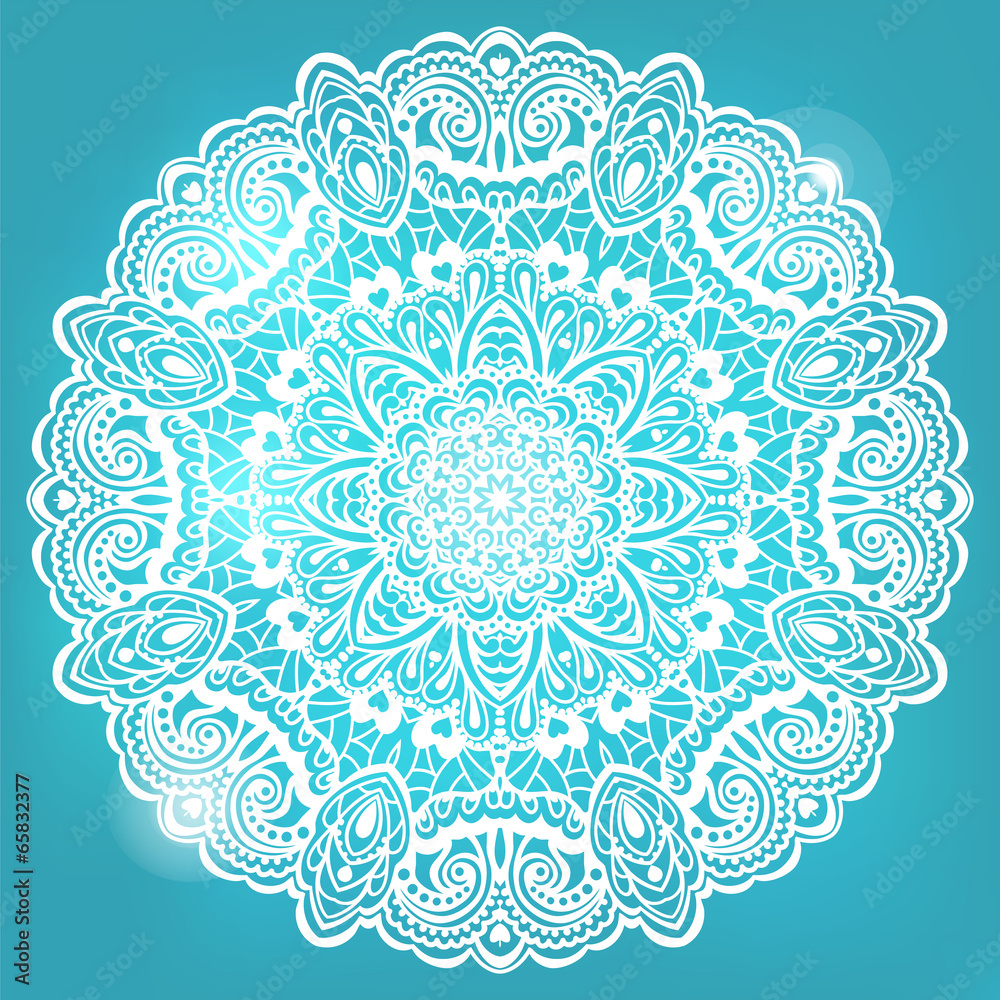 Abstract Mandala. Element for design