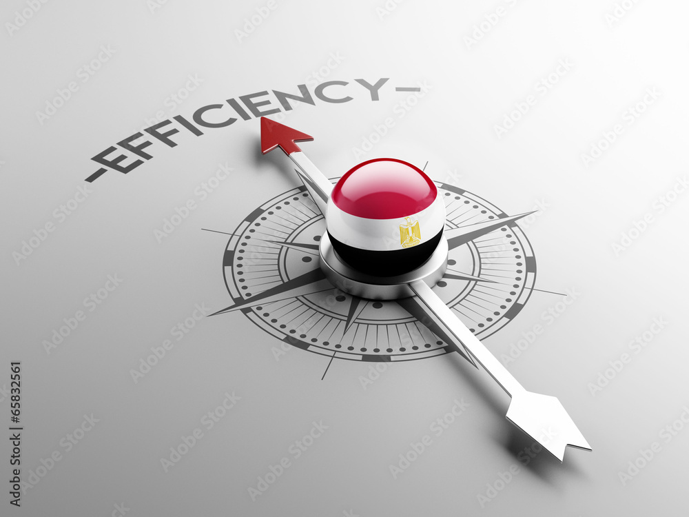 Fototapeta premium Egypt Efficiency Concept
