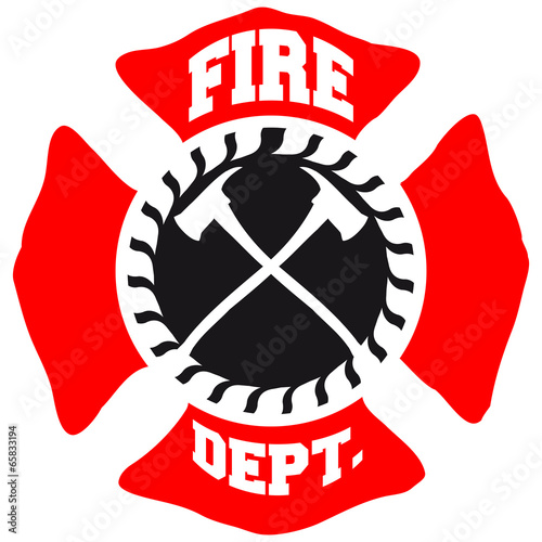 Feuerwehr Logo Symbol Design photo