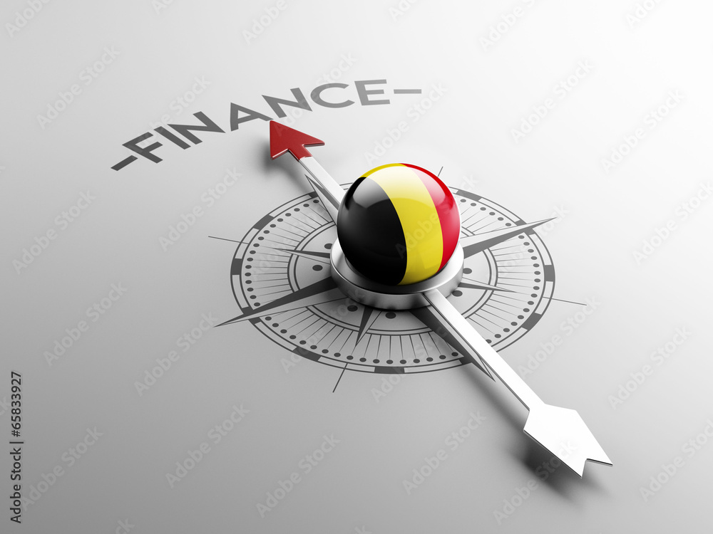 Belgium Finance Concept