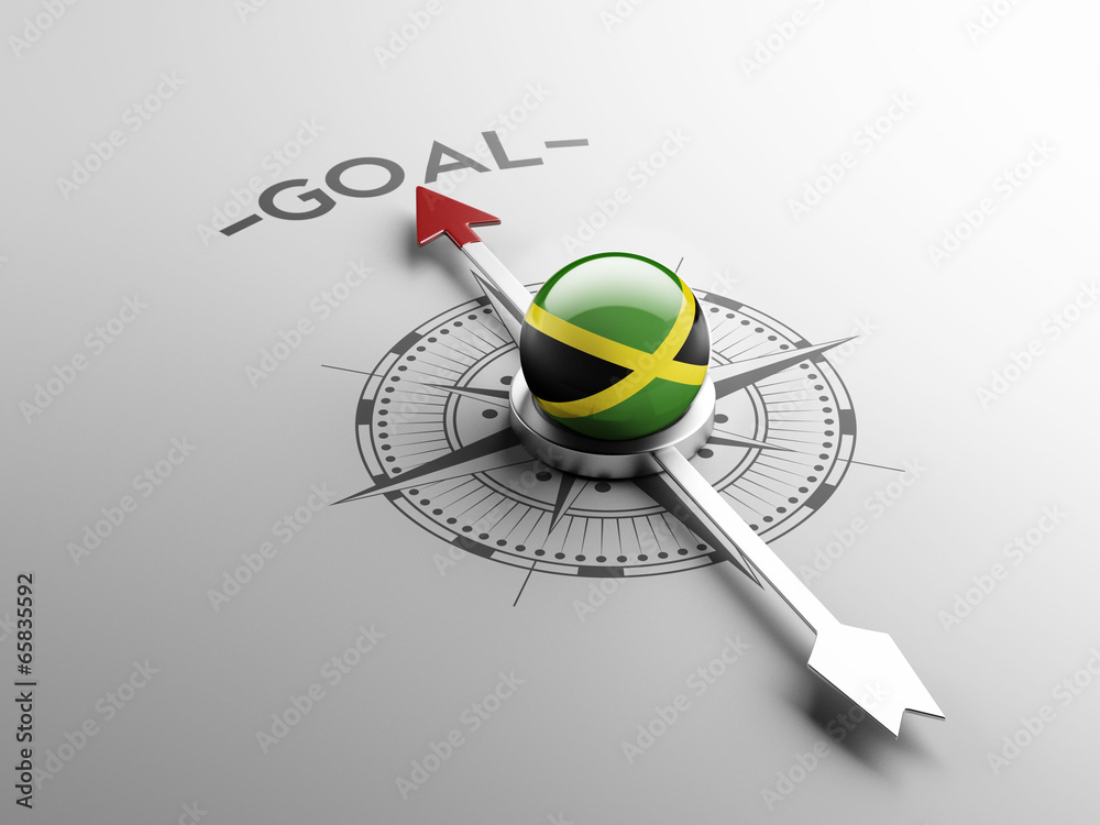 Fototapeta premium Jamaica Goal Concept