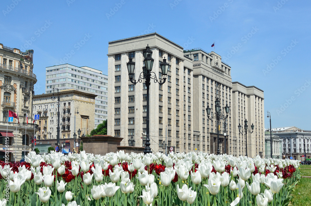 Здание Государственной Думы Российской Федерации в Москве