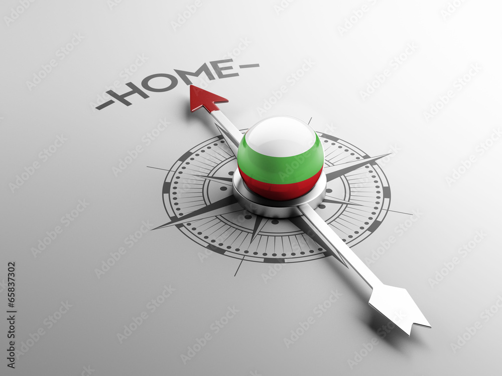 Fototapeta premium Bulgaria Home Concept