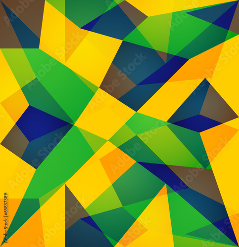 Brazil flag colors concept beautiful vector texture background