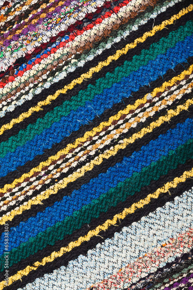 Picture of Bulgarian hand-made rag-carpets Picture of Bulgarian hand-made rag-carpets