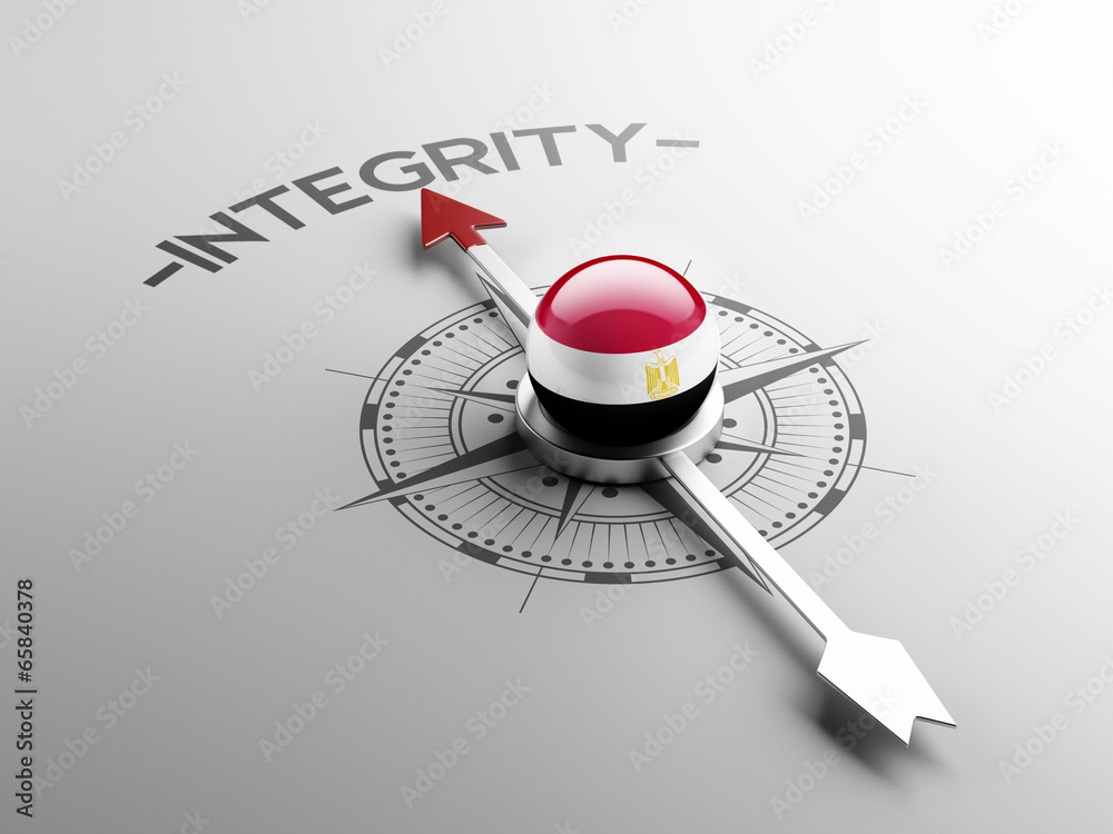 Fototapeta premium Egypt Integrity Concept