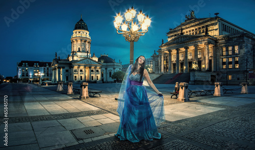 Photography Schöne Frau in Abendgarderobe in Berlin