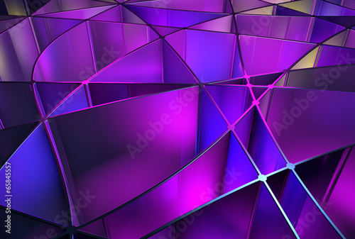 Abstract purple 3D background