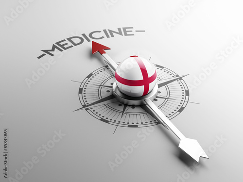 England Medicine Concept