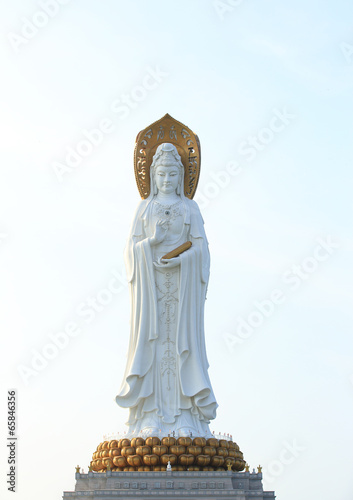 Canvastavla china kuan yin in hainan island