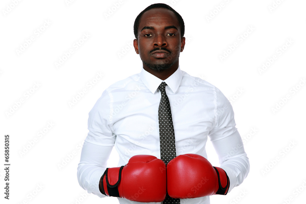 Portrait of a handsome african man isolated Portrait of a handsome african man isolated