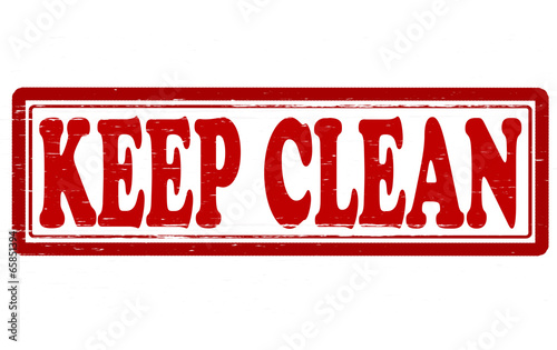 Keep clean