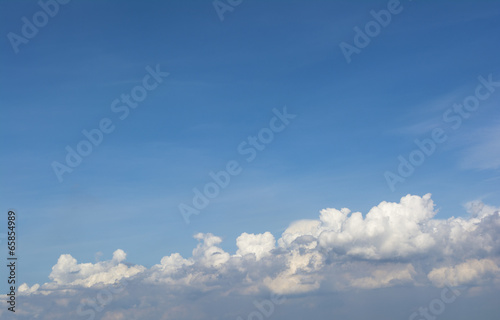 Blue sky cloud