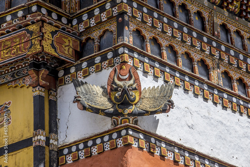 Thimpu dzong, detail photo