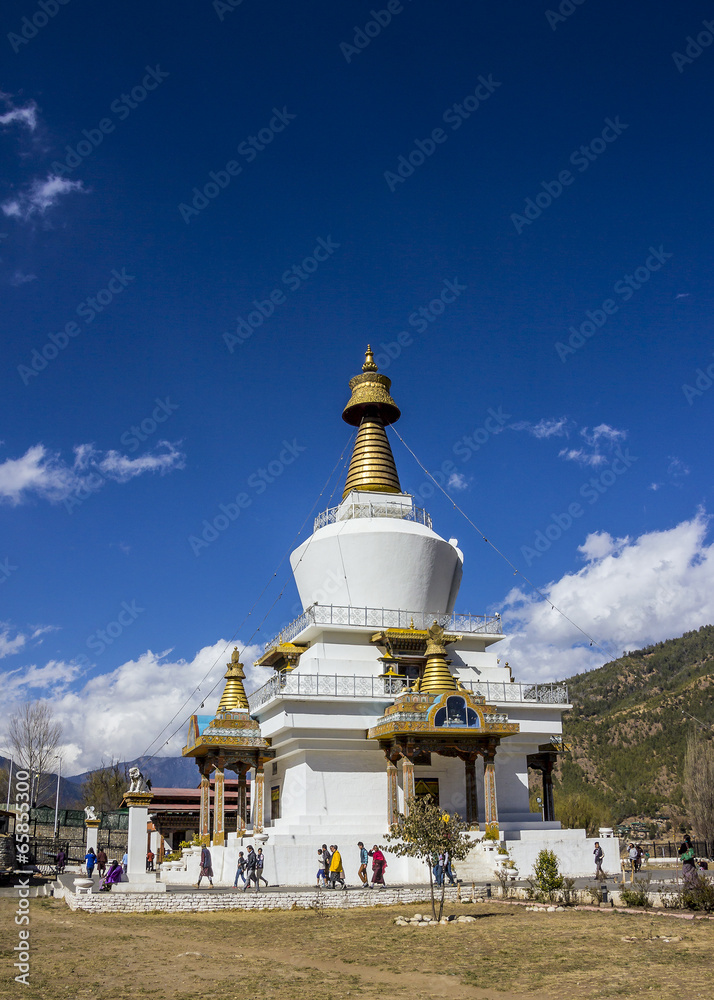 national memorial chorten, Bhutan
