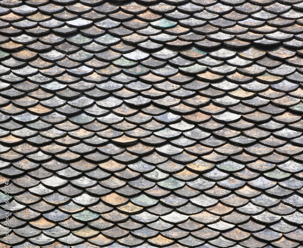 Roof tiles old Roof tiles old