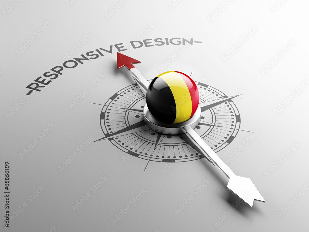 Belgium Responsive Design Concept Belgium Responsive Design Concept