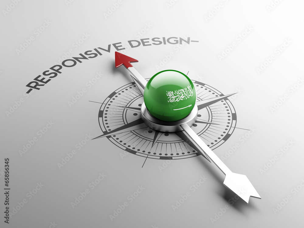 Saudi Arabia Responsive Design Concept Saudi Arabia Responsive Design Concept