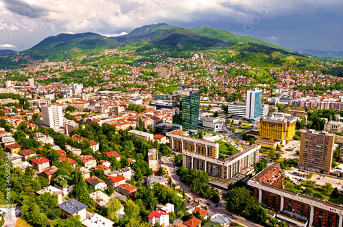 Sarajevo landscape photo