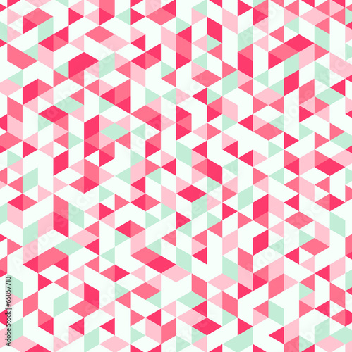 Abstract triangles background