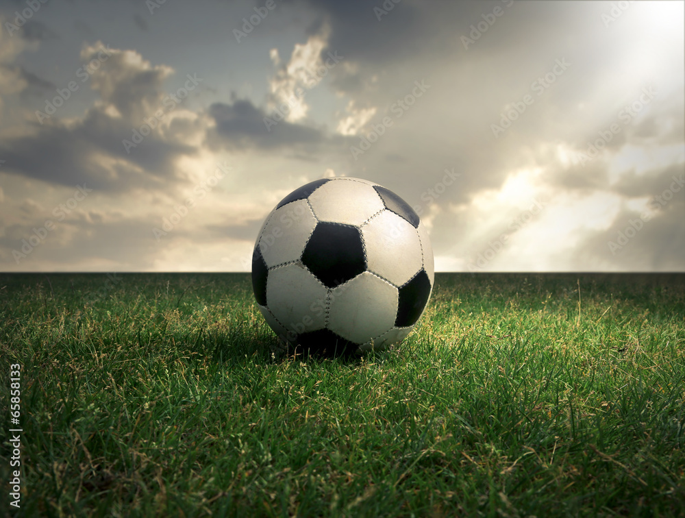 Fototapeta premium soccer ball
