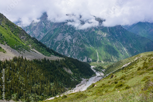 Tien-Shan mountains, Kyrgyzstan