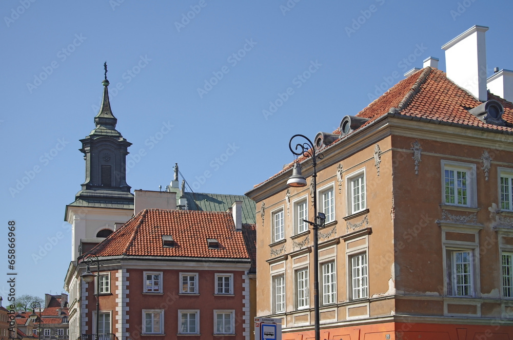 Old town of Warsaw