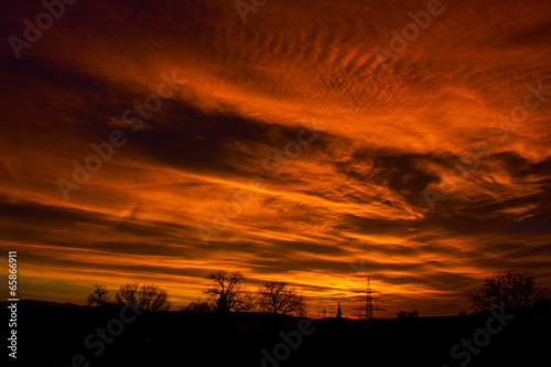 Energiegeladener Himmel