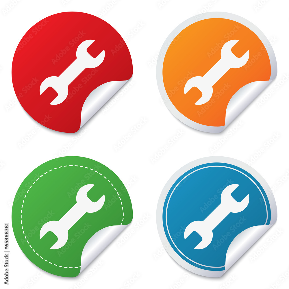 Repair tool sign icon. Service symbol. Repair tool sign icon. Service symbol.
