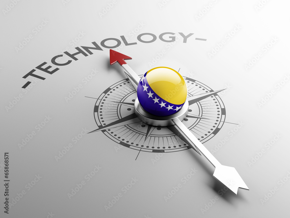 Bosnia and Herzegovina. Technology Concept Bosnia and Herzegovina. Technology Concept