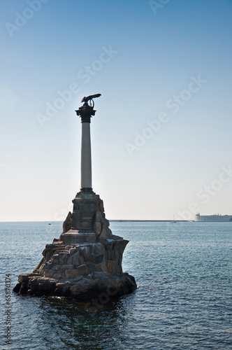 Scuttled Warships Monument in Sevastopol, Crimea