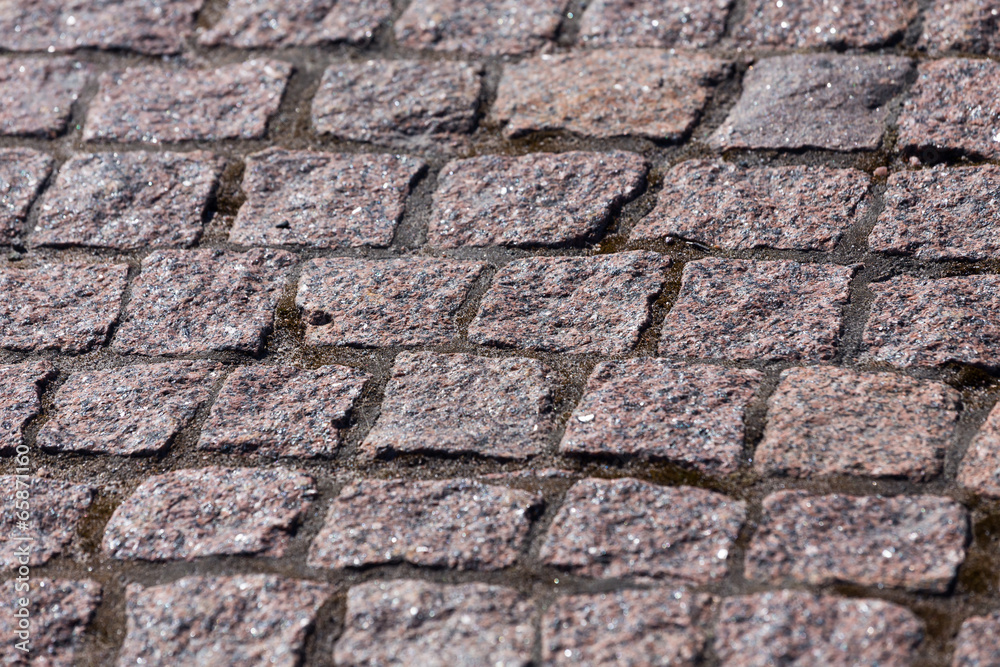 Stone road texture Stone road texture