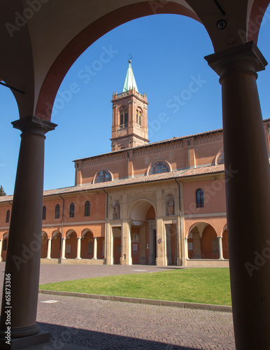 Bologna - Saint Girolamo church from atrium.