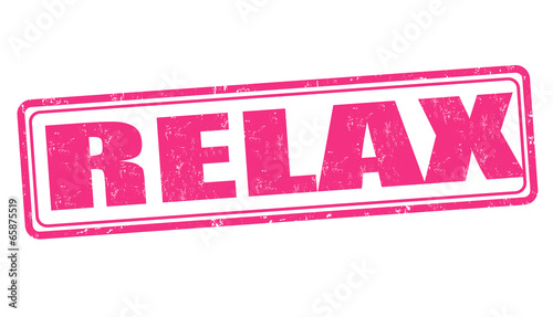 Relax stamp