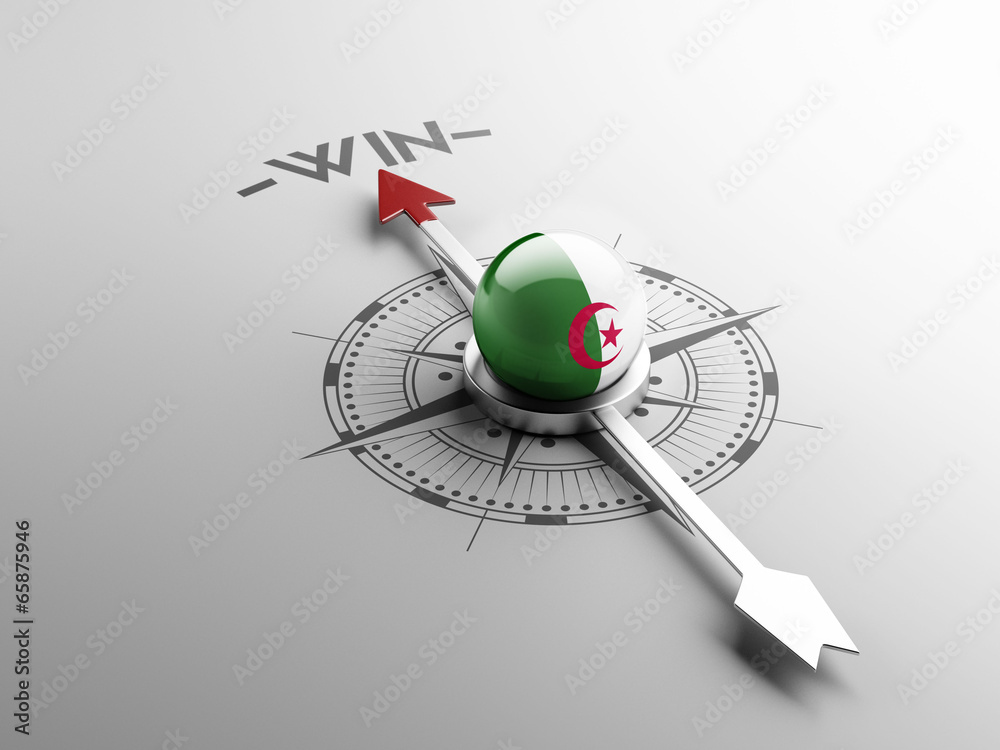 Fototapeta premium Algeria Win Concept