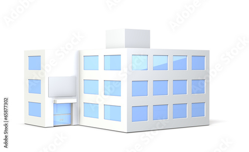 miniature of office building