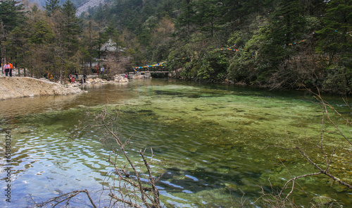 Tagong grassland-the plateau scenery in  sichuan,China photo