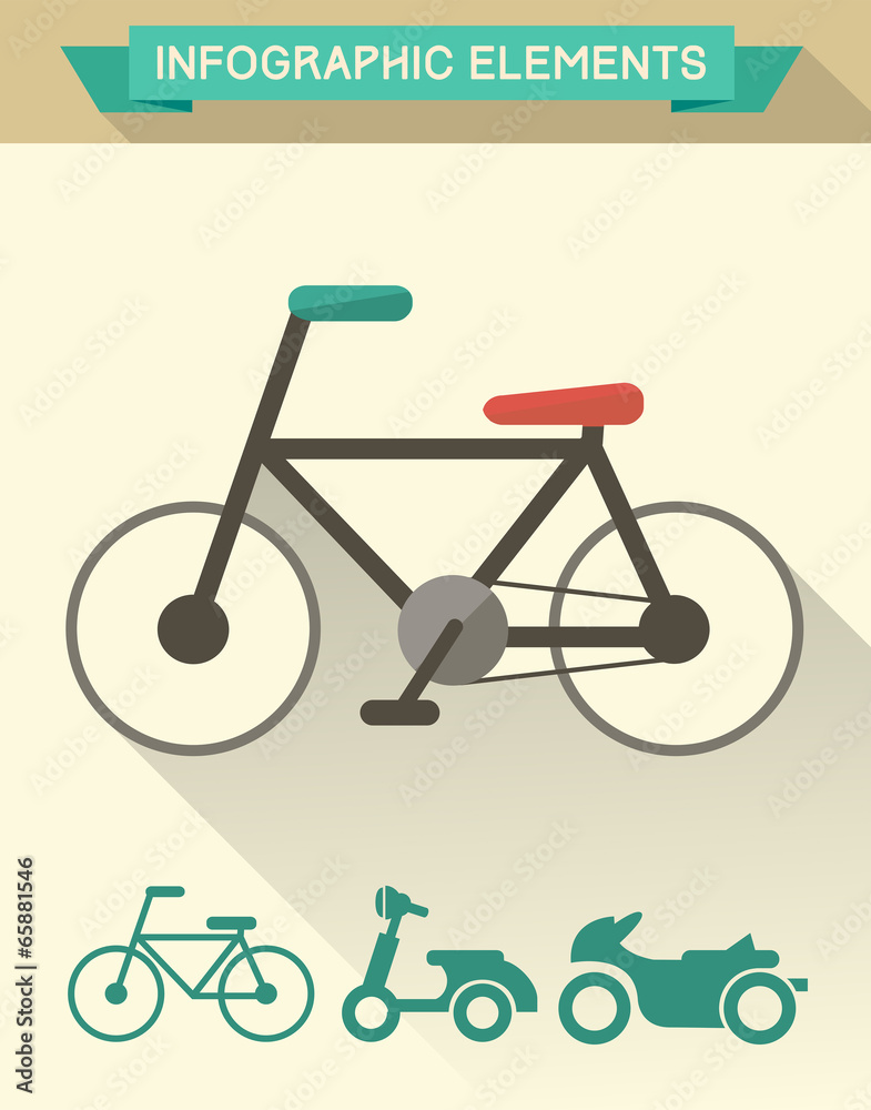Transportation Infographic Elements. Transportation Infographic Elements.