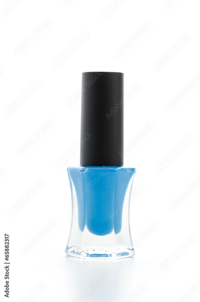 Nail polish isolated on white Nail polish isolated on white