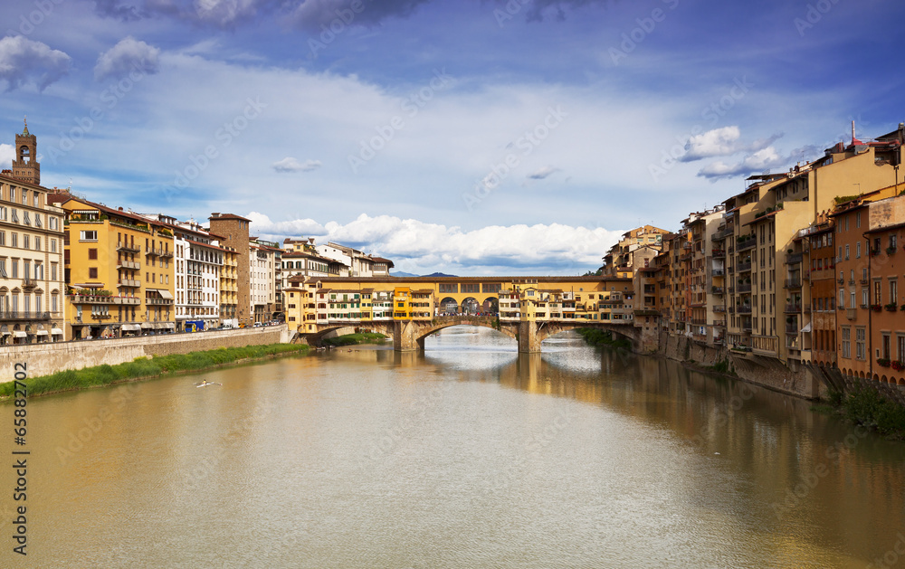 Obraz premium Ponte Vecchio, Florence, Italy