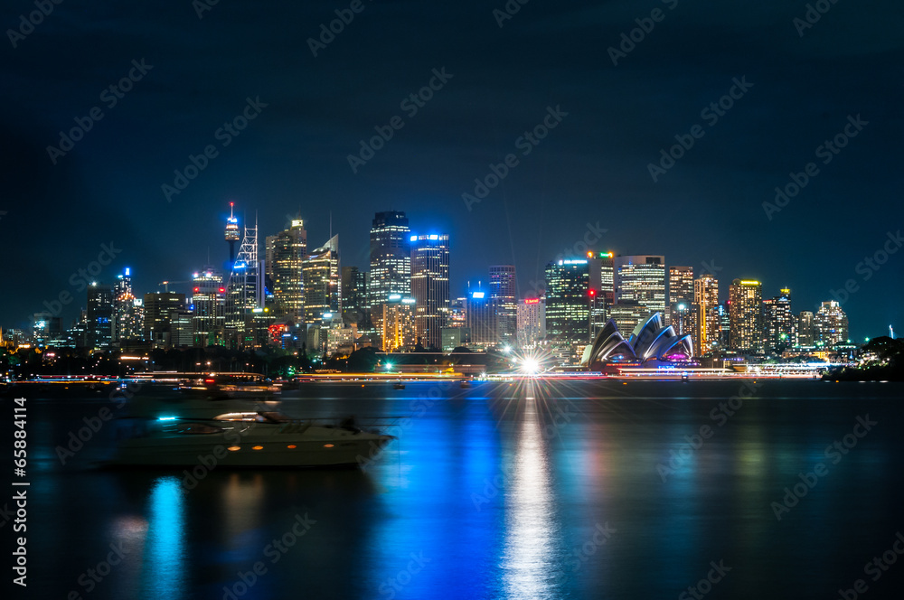 sydney skyline australia city central business district in the n