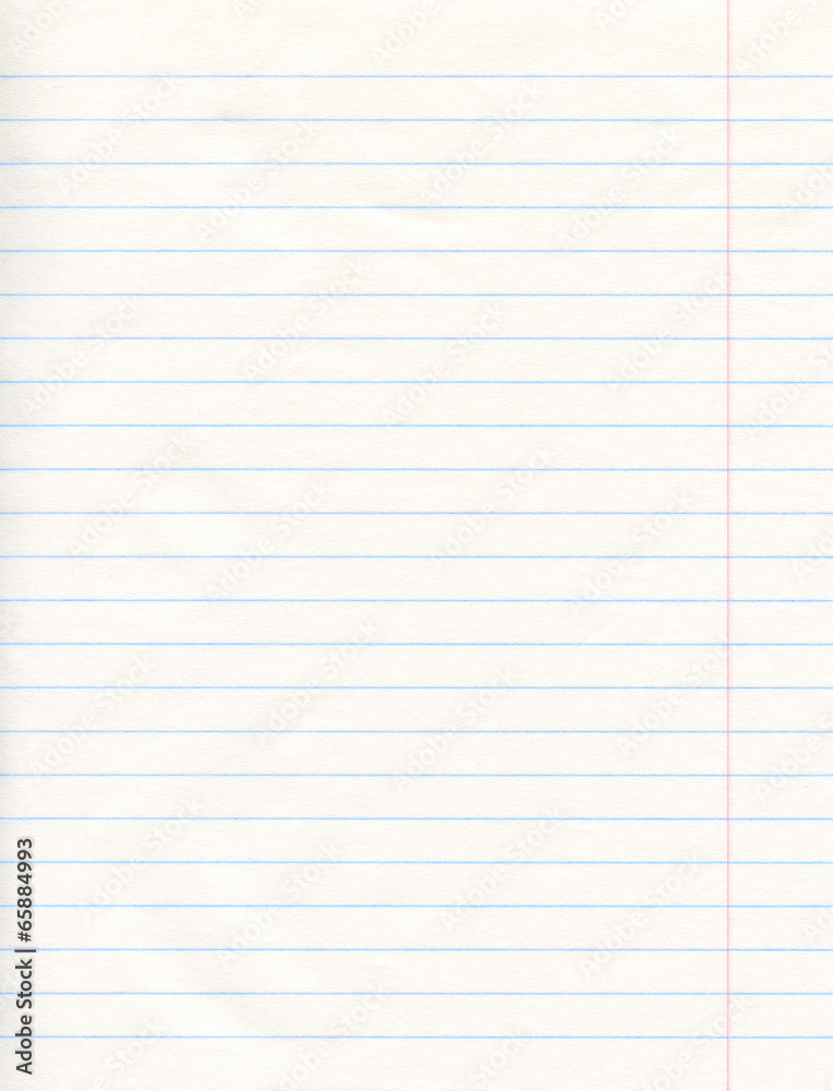 Notebook Paper Notebook Paper